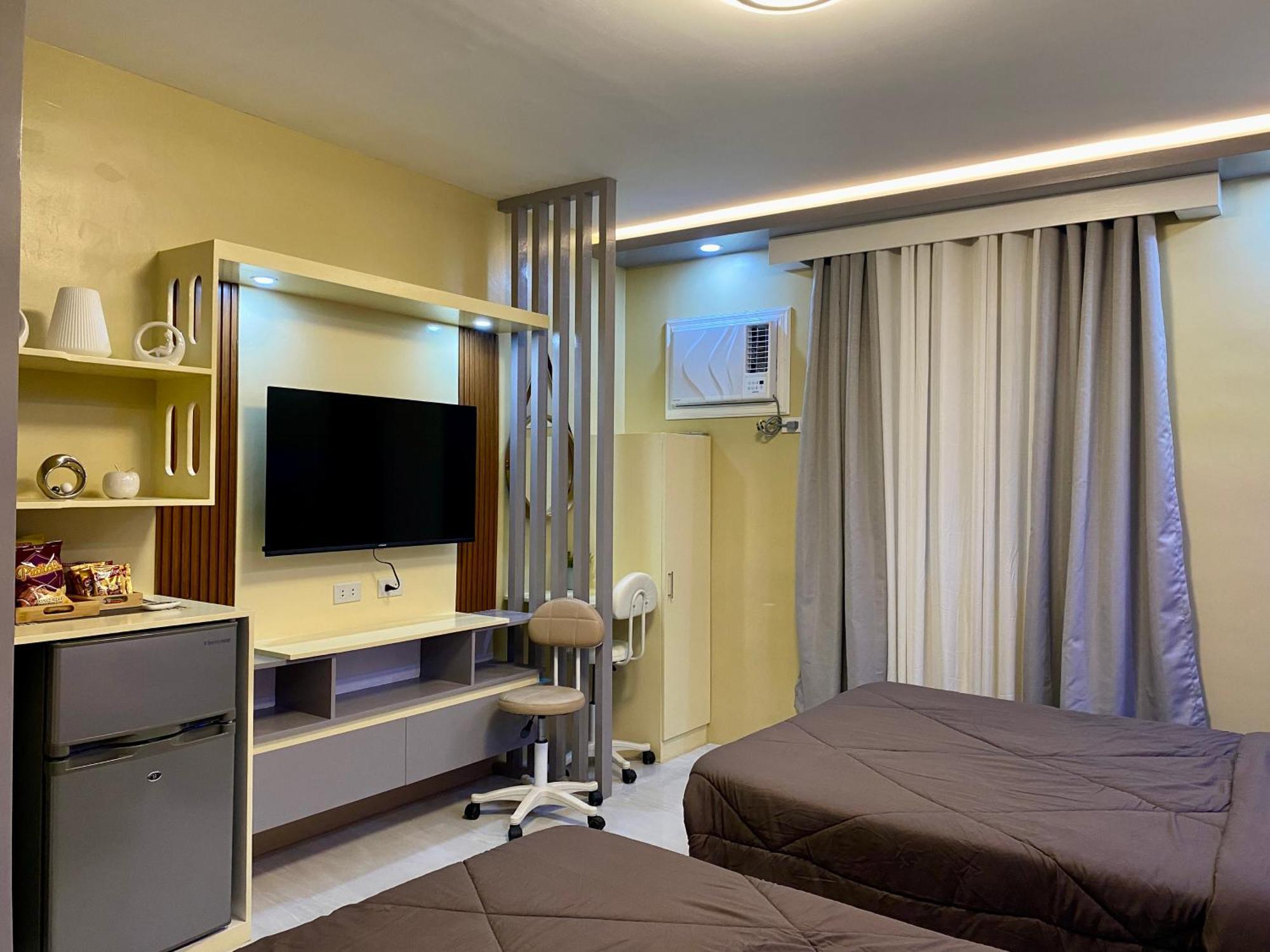 Gbf Premium Suite-Rm 207 Twin Hearts Residences 1 Рохас Экстерьер фото